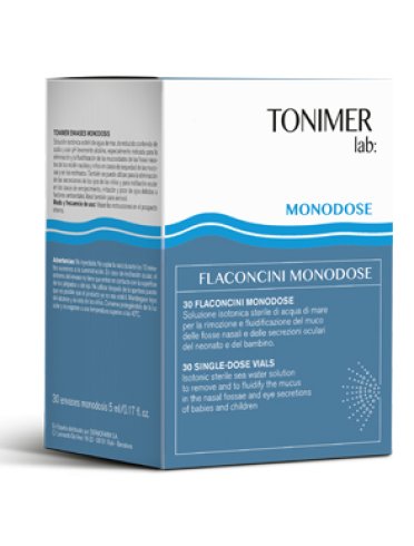 Tonimer lab soluzione fluidificante 30 flaconcini