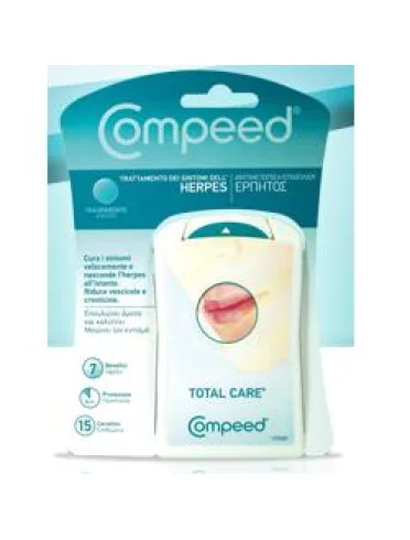 Compeed herpes patch total care 15 cerottini Compeed herpes patch total care 15 cerottini