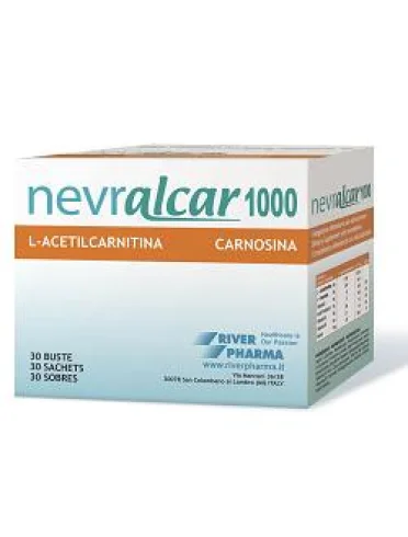 Nevralcar 1000 - integratore per la funzionalità del sistema nervoso - 30 bustine Nevralcar 1000 - integratore per la funzionalità del sistema nervoso - 30 bustine