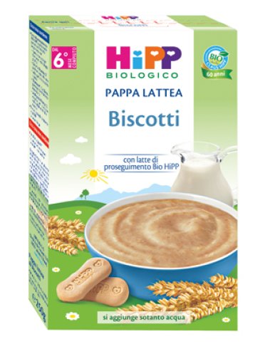 Hipp bio hipp bio pappa lattea biscotti 250 g