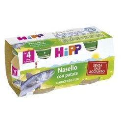 HIPP OMOGENEIZZATO NASELLO CON PATATE 2X80 G