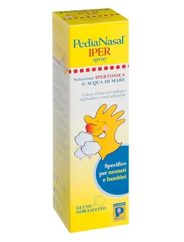 Pedianasal iper - spray decongestionante fluidificante - 100 ml Pedianasal iper - spray decongestionante fluidificante - 100 ml