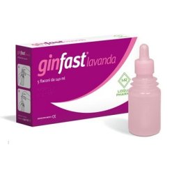 Ginfast - Lavanda Vaginale - 5 Flaconi x 140 ml