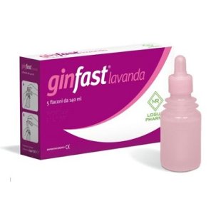 Ginfast - Lavanda Vaginale - 5 Flaconi x 140 ml
