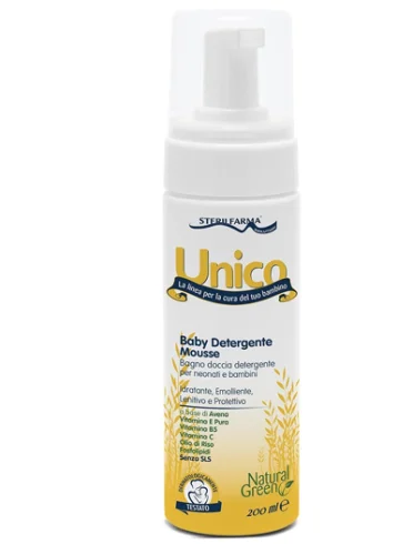 Unico baby mousse detergente Unico baby mousse detergente