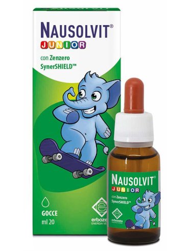 Nausolvit junior gocce - integratore per nausea e vomito - 20 ml