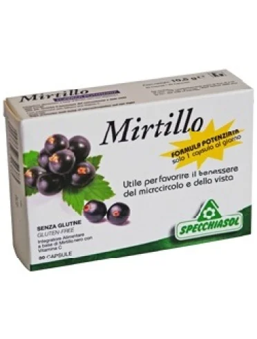 Mirtillo - integratore per il benessere della vista - 30 capsule Mirtillo - integratore per il benessere della vista - 30 capsule