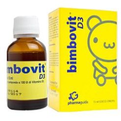 Bimbovit D3 Gocce Integratore Benessere Ossa 15 ml