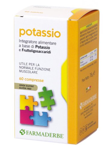 Nutra potassio integratore funzione muscolare 60 compresse