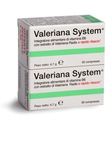 Valeriana system 30 compresse+30 compresse