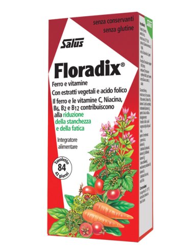Floradix - integratore di ferro e vitamine - 84 tavolette