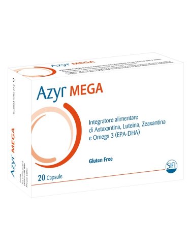 Azyr mega - integratore per il benessere della vista - 20 capsule