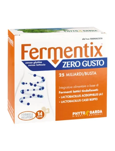 Fermentix zero gusto - integratore di fermenti lattici - 14 bustine Fermentix zero gusto - integratore di fermenti lattici - 14 bustine