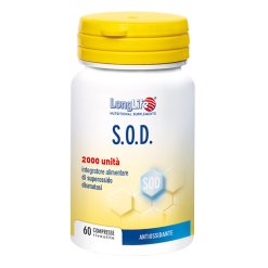 LongLife S.O.D. 2000 - Integratore Antiossidante - 60 Tavolette