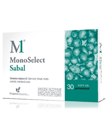 Monoselect sabal - integratore per la prostata - 30 capsule
