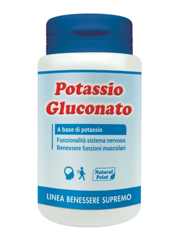 Potassio gluconato integratore sistema nervoso 90 tavolette Potassio gluconato integratore sistema nervoso 90 tavolette