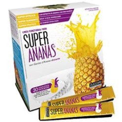 Zuccari Super Ananas - Integratore Drenante e Anti-Cellulite - 30 Stick