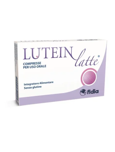 Lutein latte - integratore a base di calcio - 30 compresse Lutein latte - integratore a base di calcio - 30 compresse