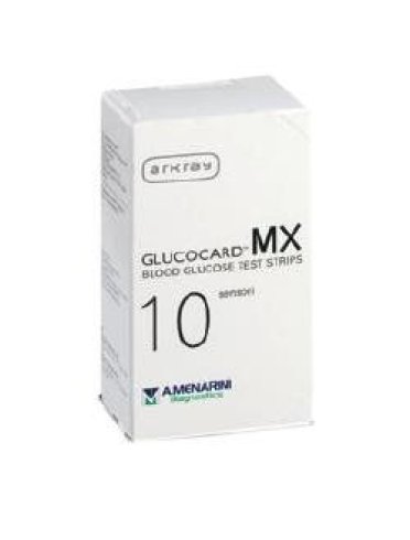 Strisce misurazione glicemia glucocard mx 10 pezzi