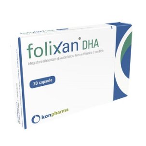 Folixan DHA Integratore per Gravidanza 20 Capsule