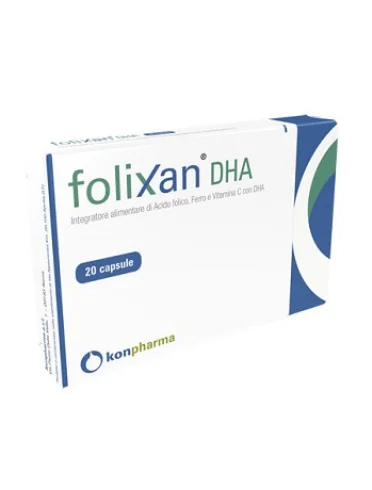Folixan dha integratore per gravidanza 20 capsule Folixan dha integratore per gravidanza 20 capsule