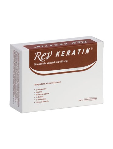 Rev keratin - integratore capelli e unghie - 30 capsule