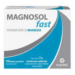 Magnosol Fast - Integratore di Magnesio - 20 Bustine Orosolubili