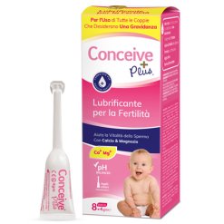 Conceive Plus - Lubrificante Vaginale Coadiuvante Fertilità - 8 Pezzi