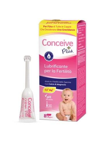 Conceive plus - lubrificante vaginale coadiuvante fertilità - 8 pezzi