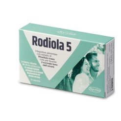 Rodiola 5 - Integratore per il Sistema Nervoso - 15 Compresse