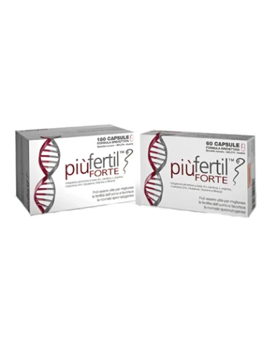Piu' fertil forte 180 capsule