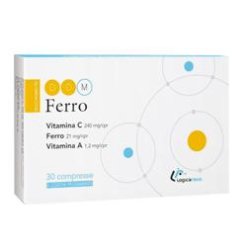 DDM Ferro - Integratore di Ferro e Vitamine - 30 Compresse