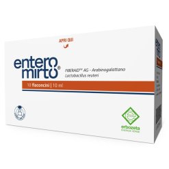 Entero Mirto - Integratore di Fermenti Lattici - 10 Flaconi x 10 ml