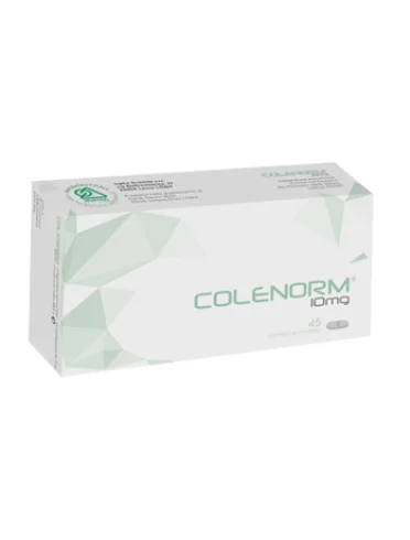 Colenorm 10mg 45 compresse divisibili da 530 mg Colenorm 10mg 45 compresse divisibili da 530 mg