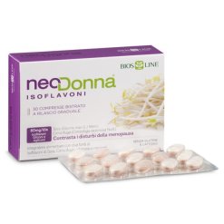 Bios Line Neodonna Isoflavoni - Integratore per la Menopausa - 30 Compresse