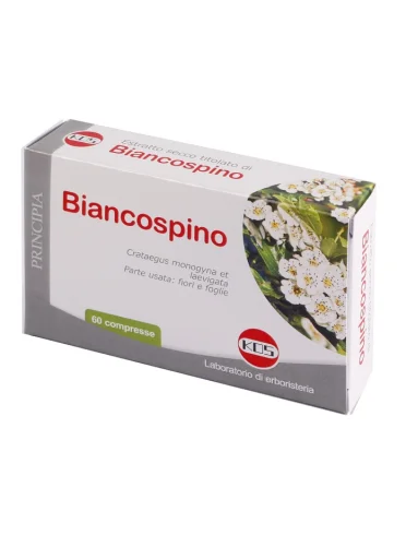 Biancospino estratto secco 60 compresse Biancospino estratto secco 60 compresse