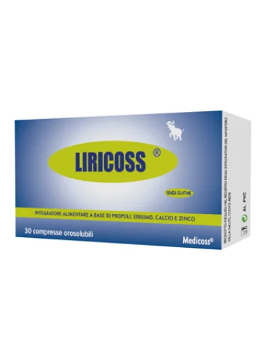 Liricoss 30cpr orosolubili Liricoss 30cpr orosolubili