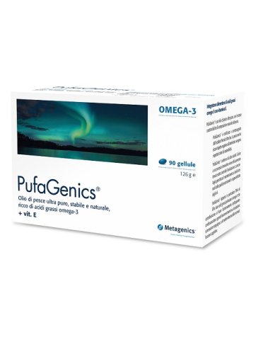 Pufagenics - integratore di omega 3 per il benessere cardiovascolare - 90 capsule