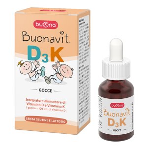 Buonavit D3K Integratore Vitamina D3 e K1 12 ml