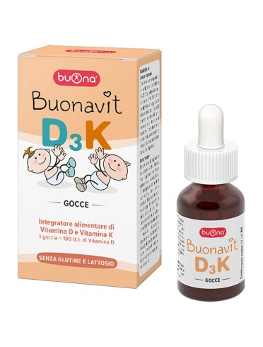 Buonavit d3k integratore vitamina d3 e k1 12 ml