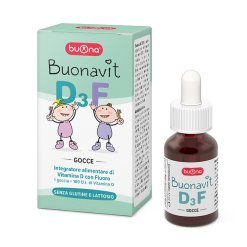 Buonavit D3F Integratore Ossa e Denti 12 ml