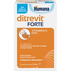 Humana Ditrevi Forte - Integratore di Vitamina D - 15 ml