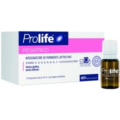 Prolife Pediatrico - Integratore di Fermenti Lattici - 10 Flaconcini x 8 ml