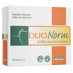 Duonorm - Integratore di Fibra per la Regolarità dell'Intestino - 14 Buste