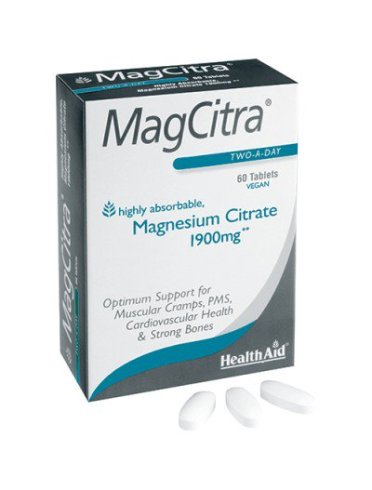 Magcitra - integratore di magnesio citrato - 60 compresse