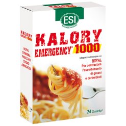 Esi Kalory Emergency 1000 - Integratore per Perdita di Peso - 24 Ovalette