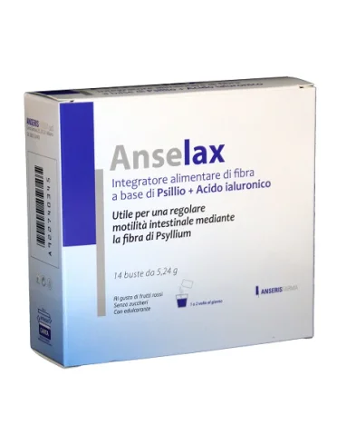 Anselax integratore transito intestinale 14 bustine Anselax integratore transito intestinale 14 bustine