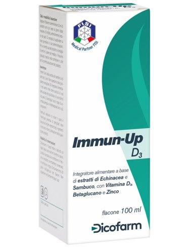 Immun up d3 integratore difese immunitarie 100 ml