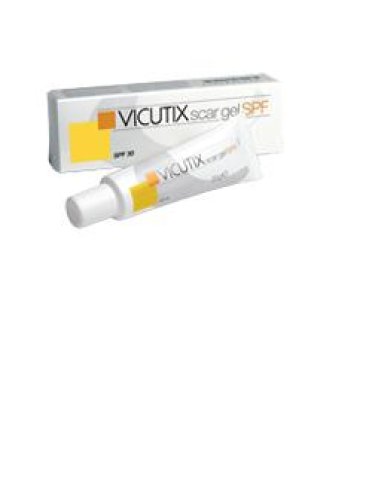 Vicutix scar spf gel protettivo cicatrici e cheloidi fotoesposti 20 g