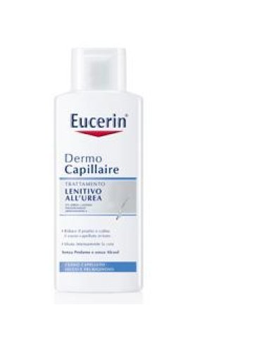 Eucerin dermo capillaire - shampoo lenitivo urea per capelli secchi - 250 ml
